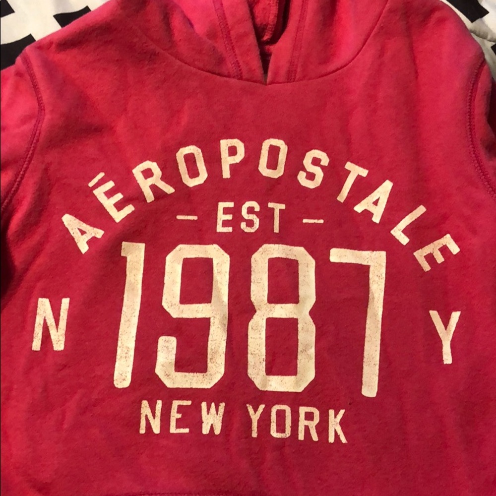 Pink Aerospostale hoodie xs